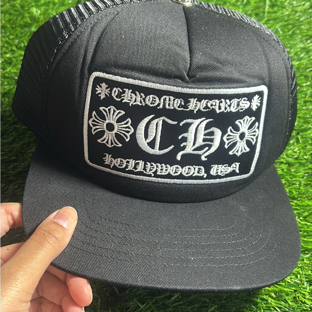 Chrome Hearts CH Hollywood Trucker Hat